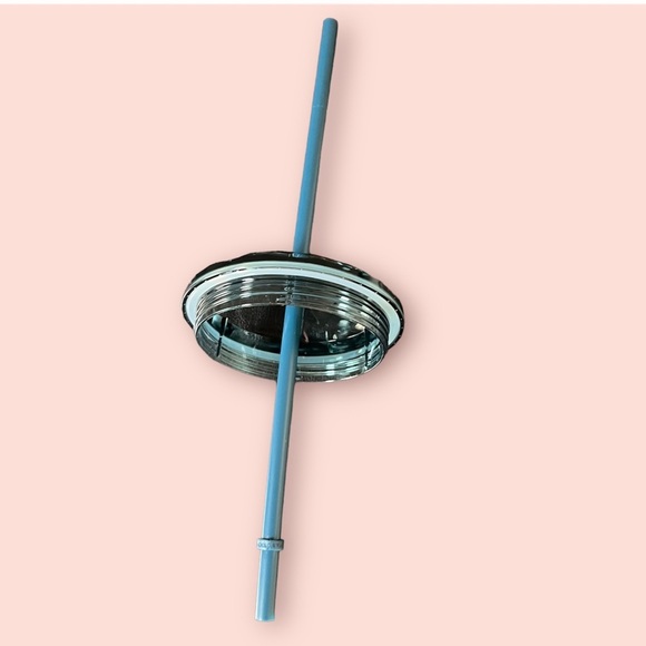 NWT Starbucks ocean kaleidoscope cold drink tumbler lid straw venti 24 oz - Picture 4 of 5